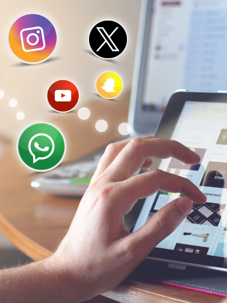 Best Digital Marketing Brand Promotion Agencies in Bangalore A man is working with his laptop for effective business promotion on various social media platforms.